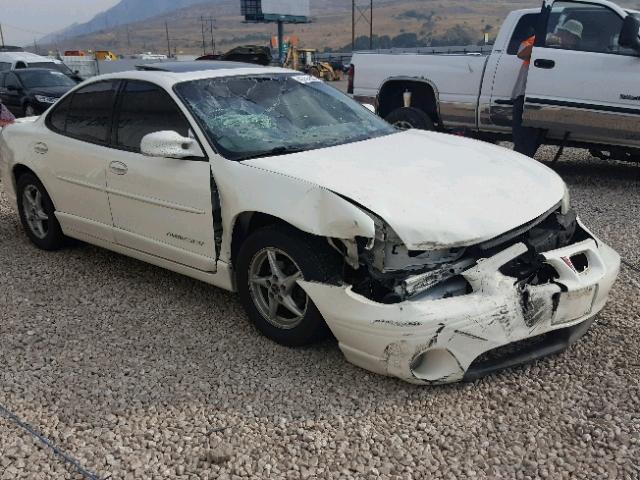 1G2WP52K13F181228 - 2003 PONTIAC GRAND PRIX WHITE photo 1