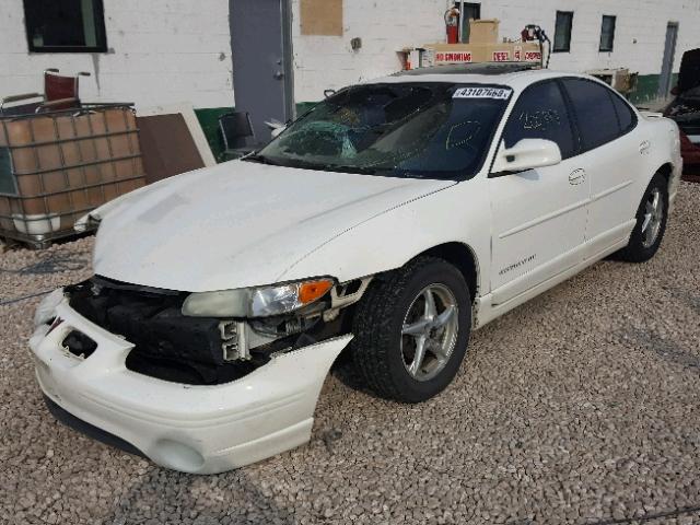 1G2WP52K13F181228 - 2003 PONTIAC GRAND PRIX WHITE photo 2