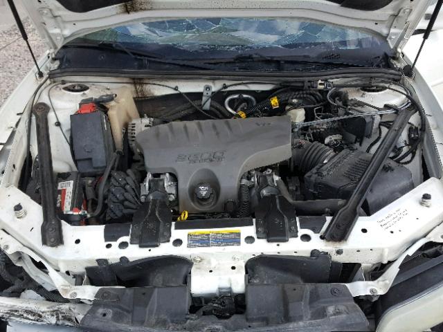 1G2WP52K13F181228 - 2003 PONTIAC GRAND PRIX WHITE photo 7