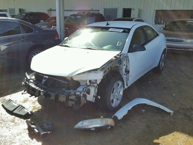 1G2ZG57B194149664 - 2009 PONTIAC G6 WHITE photo 2