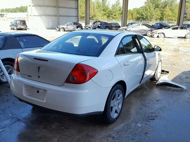 1G2ZG57B194149664 - 2009 PONTIAC G6 WHITE photo 4