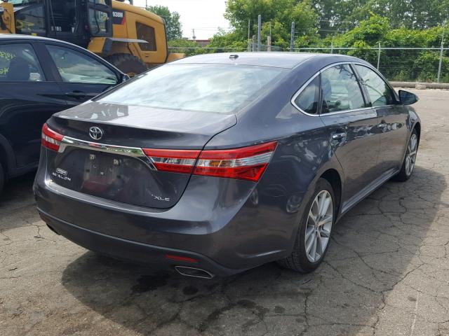 4T1BK1EB2EU107419 - 2014 TOYOTA AVALON BAS GRAY photo 4