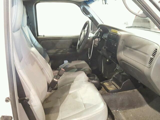 1FTYR10D65PA65001 - 2005 FORD RANGER WHITE photo 5