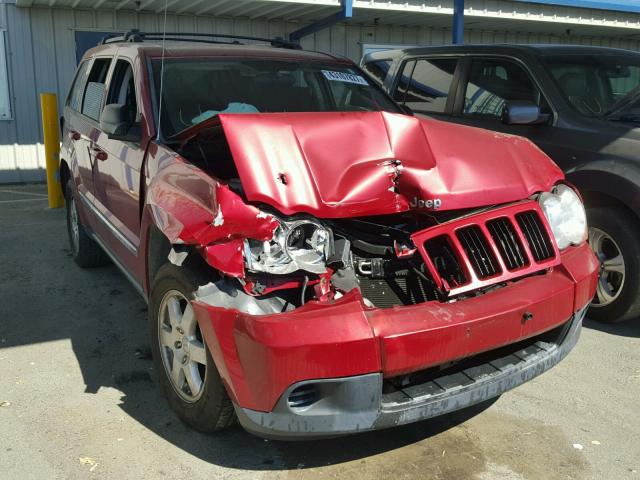 1J4PR4GK9AC110557 - 2010 JEEP GRAND CHER RED photo 1