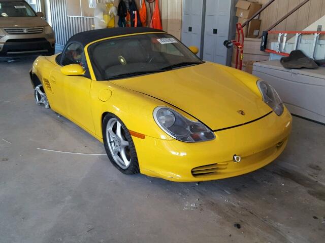 WP0CA29863U622887 - 2003 PORSCHE BOXSTER YELLOW photo 1