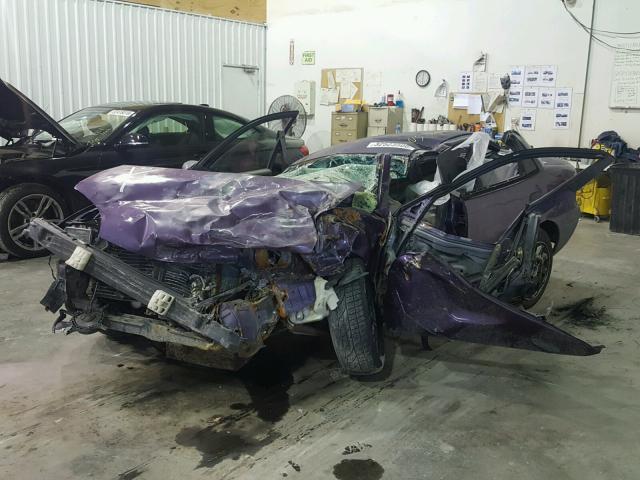 2C1MR5298S6733307 - 1995 GEO METRO BASE PURPLE photo 2