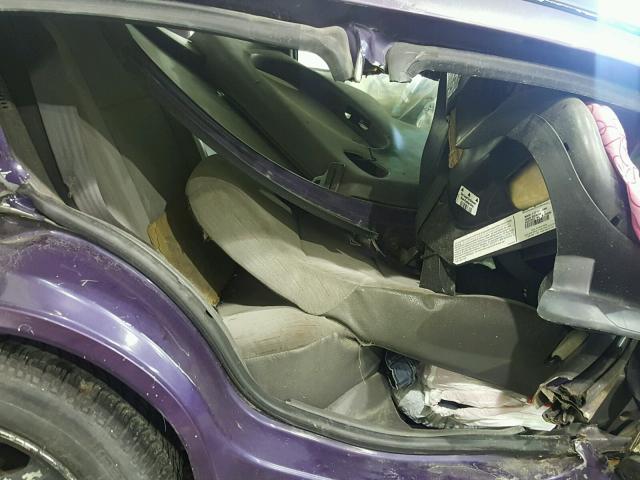 2C1MR5298S6733307 - 1995 GEO METRO BASE PURPLE photo 6