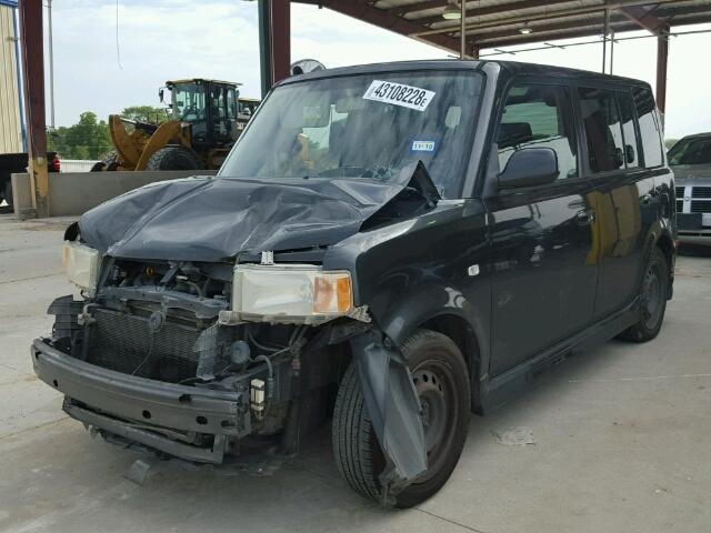 JTLKT324X64102218 - 2006 TOYOTA SCION XB Gris foto 2