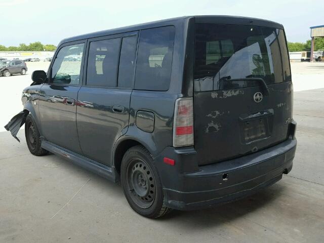 JTLKT324X64102218 - 2006 TOYOTA SCION XB Gris foto 3