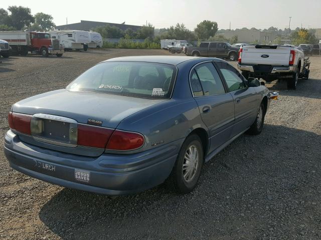 1G4HP54K62U114437 - 2002 BUICK LESABRE CU BLUE photo 4