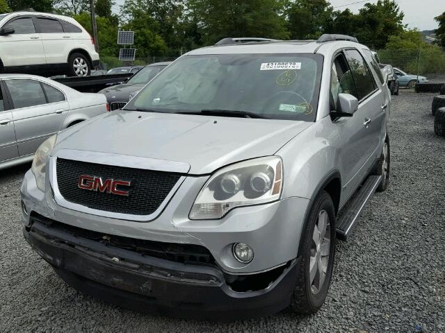 1GKLVMED1AJ115014 - 2010 GMC ACADIA SLT 银色 照片 2