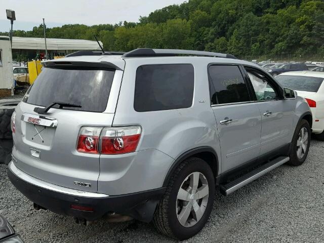 1GKLVMED1AJ115014 - 2010 GMC ACADIA SLT 银色 照片 4