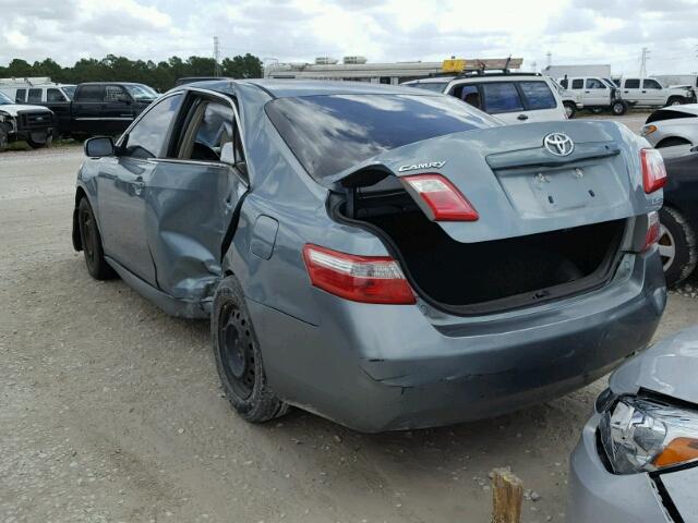 4T1BE46K57U721228 - 2007 TOYOTA CAMRY NEW TEAL photo 3