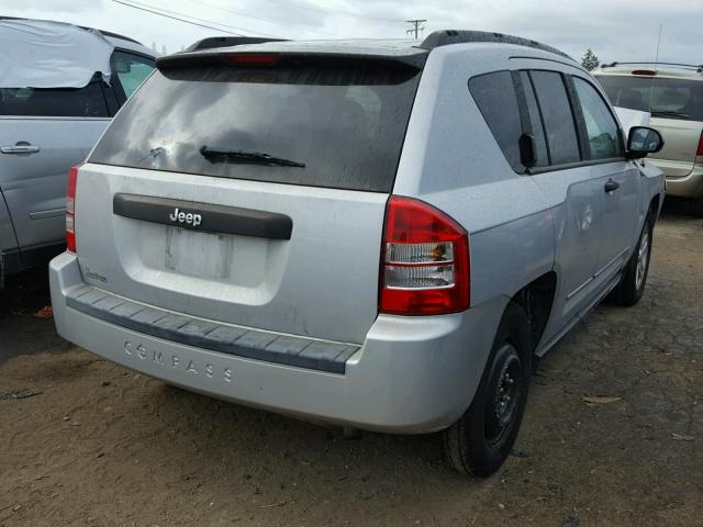 1J4FT47B19D128652 - 2009 JEEP COMPASS SP SILVER photo 4