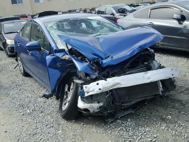 19XFB2F59FE051855 - 2015 HONDA CIVIC BLUE photo 1