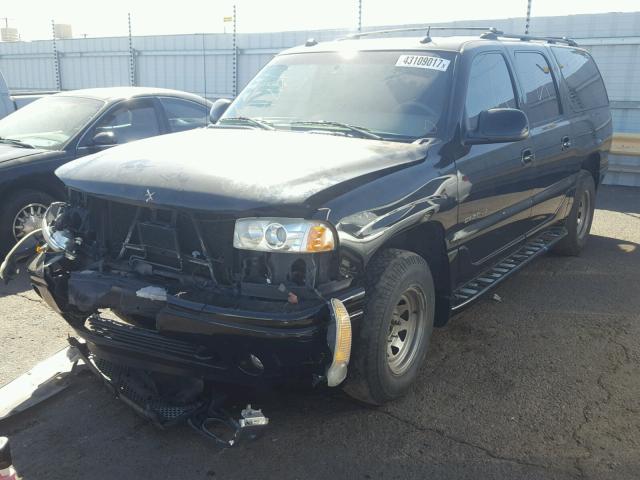 1GKFK66U24J229785 - 2004 GMC YUKON XL D BLACK photo 2