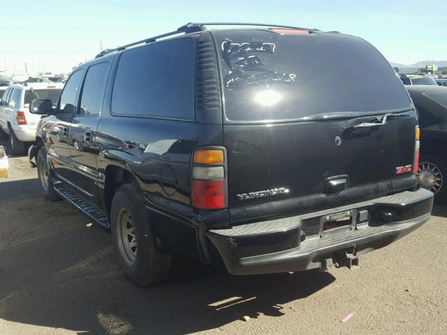 1GKFK66U24J229785 - 2004 GMC YUKON XL D BLACK photo 3