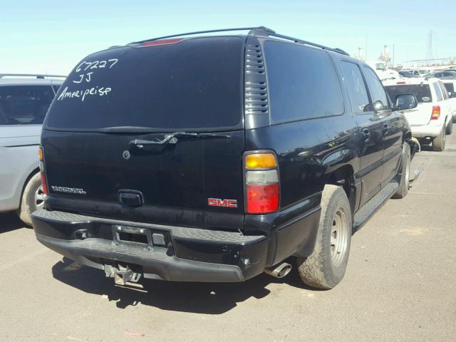 1GKFK66U24J229785 - 2004 GMC YUKON XL D BLACK photo 4