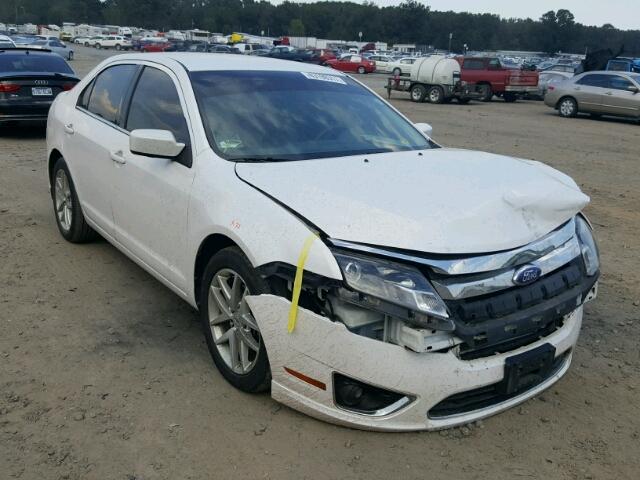 3FAHP0JA4BR258228 - 2011 FORD FUSION SEL WHITE photo 1