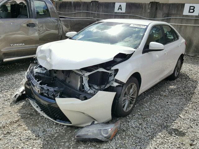 4T1BF1FK3GU250773 - 2016 TOYOTA CAMRY LE WHITE photo 2