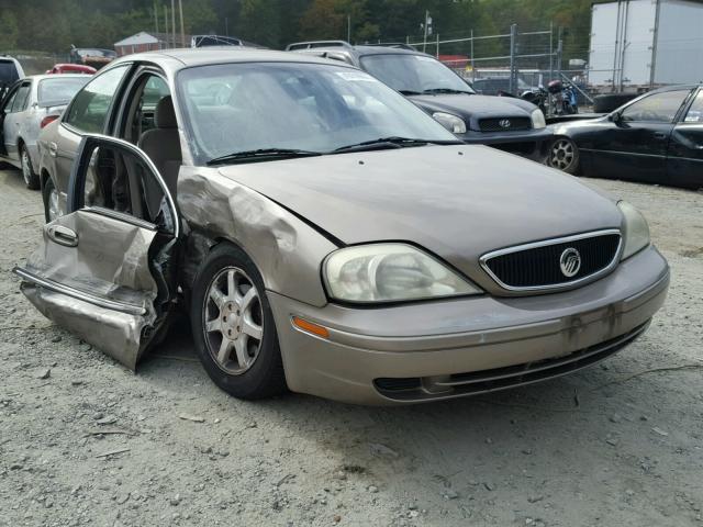 1MEFM50U62G655027 - 2002 MERCURY SABLE GS BEIGE photo 1