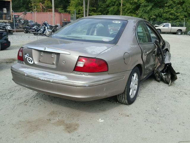 1MEFM50U62G655027 - 2002 MERCURY SABLE GS BEIGE photo 4