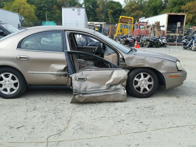 1MEFM50U62G655027 - 2002 MERCURY SABLE GS BEIGE photo 9