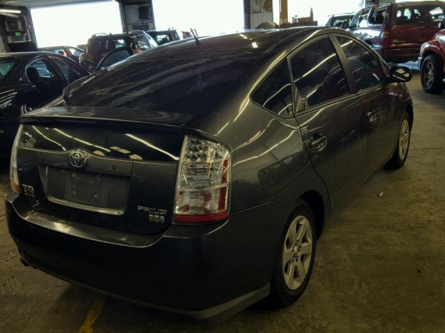 JTDKB20U893527300 - 2009 TOYOTA PRIUS GRAY photo 4