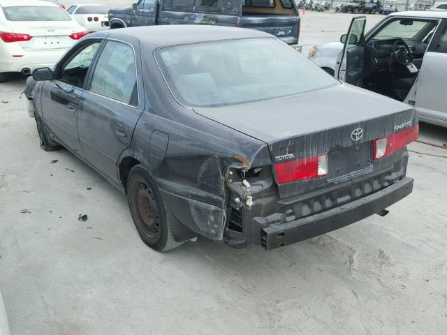 4T1BG22K3YU735487 - 2000 TOYOTA CAMRY GRAY photo 3