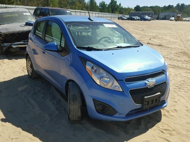 KL8CD6S96DC512472 - 2013 CHEVROLET SPARK 1LT BLUE photo 1