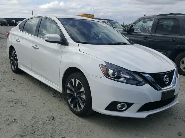 3N1AB7AP9GY336929 - 2016 NISSAN SENTRA S WHITE photo 1