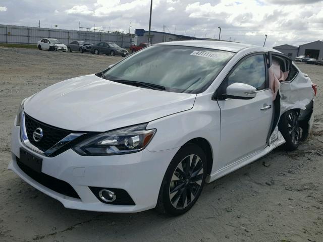 3N1AB7AP9GY336929 - 2016 NISSAN SENTRA S WHITE photo 2