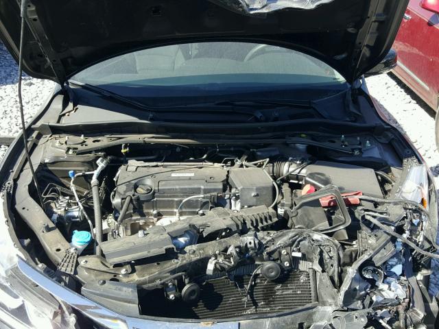 1HGCR2F77HA033877 - 2017 HONDA ACCORD EX 黑色 照片 7