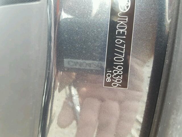 JTKDE167770198396 - 2007 TOYOTA SCION TC 灰色 照片 10