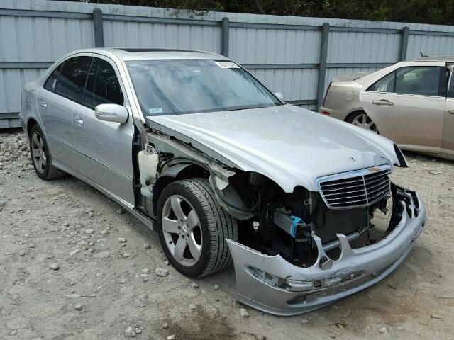 WDBUF83J45X185833 - 2005 MERCEDES-BENZ E SILVER photo 1