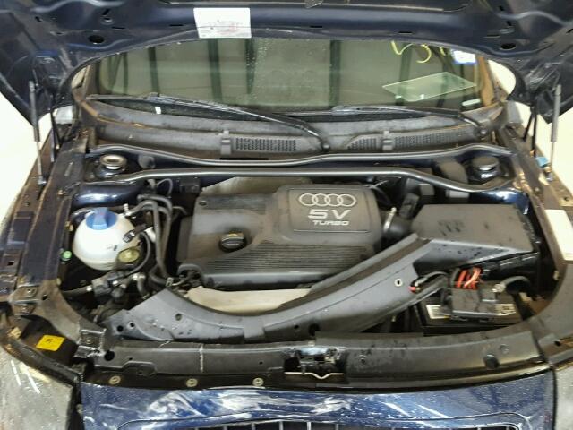 TRUTC28N231017578 - 2003 AUDI TT BLUE photo 7