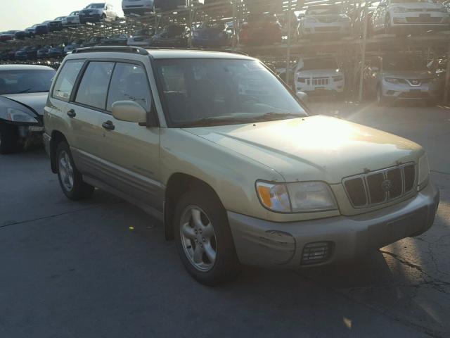 JF1SF65581H750799 - 2001 SUBARU FORESTER S GOLD photo 1
