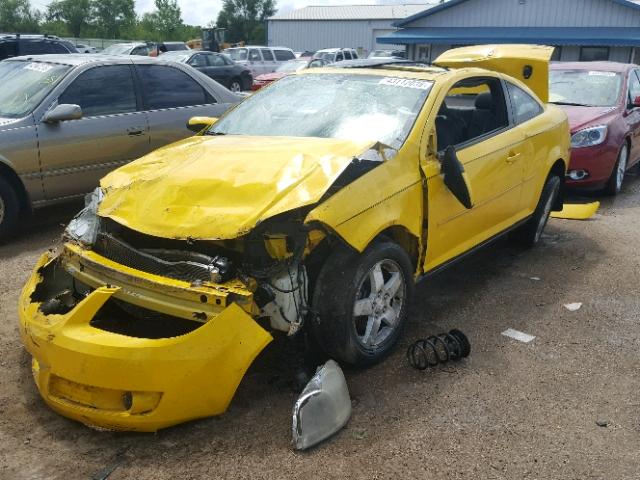 1G2AL15F077402508 - 2007 PONTIAC G5 YELLOW photo 2