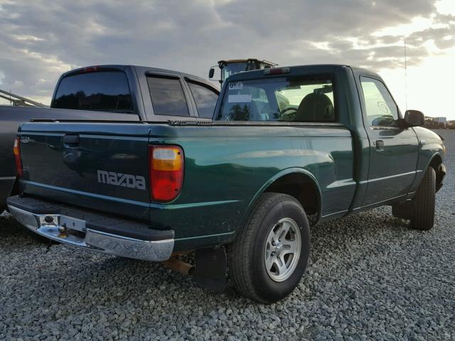 4F4YR12CX1TM10074 - 2001 MAZDA B2500 GREEN photo 4