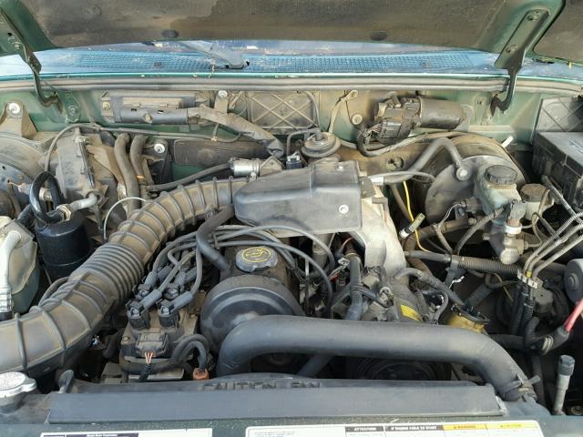 4F4YR12CX1TM10074 - 2001 MAZDA B2500 GREEN photo 7