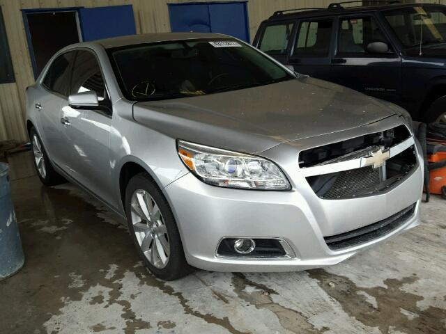 1G11H5SA5DF280039 - 2013 CHEVROLET MALIBU SILVER photo 1