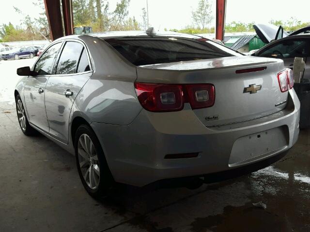 1G11H5SA5DF280039 - 2013 CHEVROLET MALIBU SILVER photo 3
