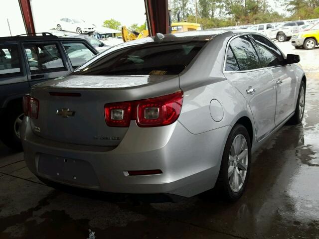 1G11H5SA5DF280039 - 2013 CHEVROLET MALIBU SILVER photo 4