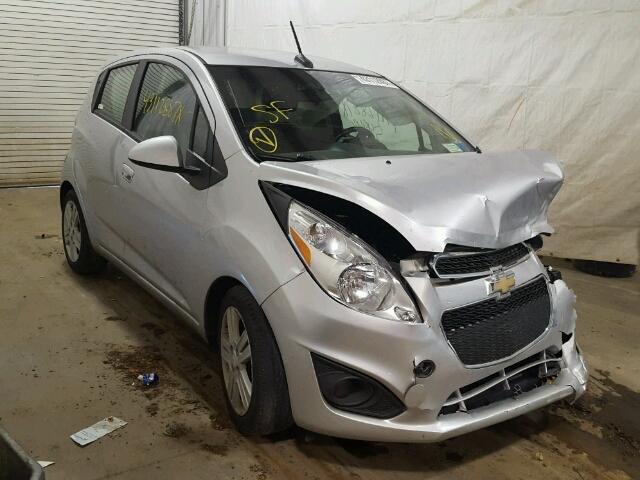 KL8CD6S9XEC556508 - 2014 CHEVROLET SPARK 1LT SILVER photo 1