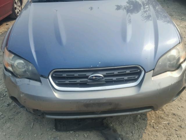 4S4BP62C357304576 - 2005 SUBARU LEGACY OUT BLUE photo 7