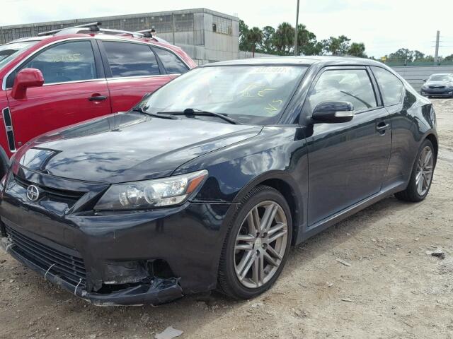 JTKJF5C71D3053845 - 2013 TOYOTA SCION TC 黑色 照片 2