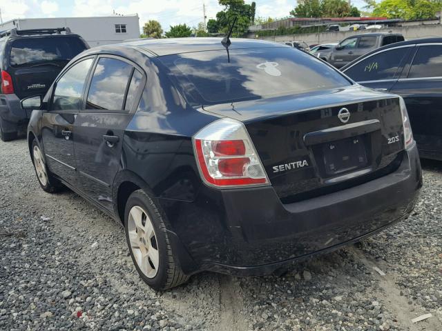 3N1AB61E57L685396 - 2007 NISSAN SENTRA 2.0 BLACK photo 3