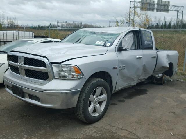 1C6RR7GT7FS744222 - 2015 RAM 1500 SLT SILVER photo 2