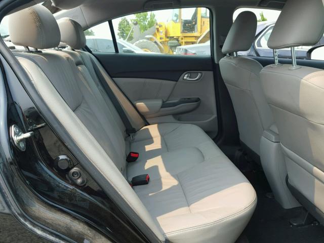 2HGFB2F95FH513126 - 2015 HONDA CIVIC EXL 黑色 照片 6