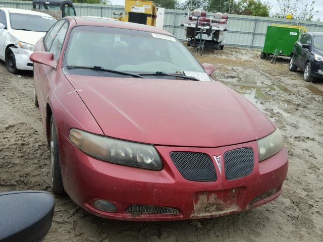 1G2HZ54Y85U106903 - 2005 PONTIAC BONNEVILLE MAROON photo 1